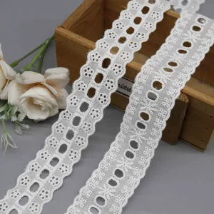 Vintage Style Eyelet Lace Trim for Heirloom Apparel and Crafts Vintage Style Eyelet Lace Trim for Heirloom Apparel and Crafts, main product view