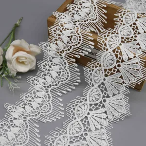 Factory Direct Guipure Lace Trim for Bridal Wear and Home Decor Factory Direct Guipure Lace Trim for Bridal Wear and Home Decor, main product view